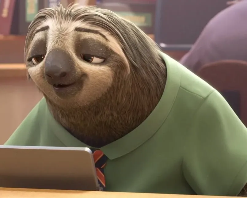 Zootopia Sloth